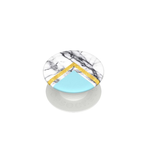 Universal POPSOCKET PopMinis White gold Marble 3 Pack Removable Phone Grip Stand - Picture 5 of 12